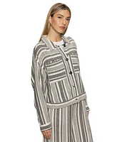 Sanctuary Women's Shoreside Cotton Button-Front Jacket