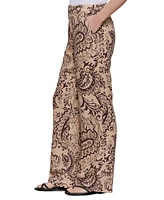 Sanctuary Women's The Soft Printed Wide-Leg Trousers