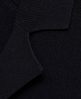 Mango Men's Ribbed Structure Shirt