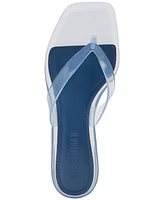 Steve Madden Women's Tracie-j Kitten-Heel Jelly Thong Sandals