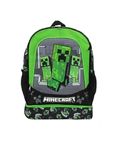 Minecraft Creepers 5-Piece 16” Backpack Set For School & Travel
