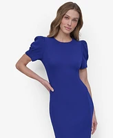 Dkny Women's Puff-Sleeve Sheath Dress