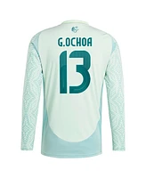 Adidas Men's Guillermo Ochoa Green Mexico National Team 2024 Away Replica Player Long Sleeve Jersey