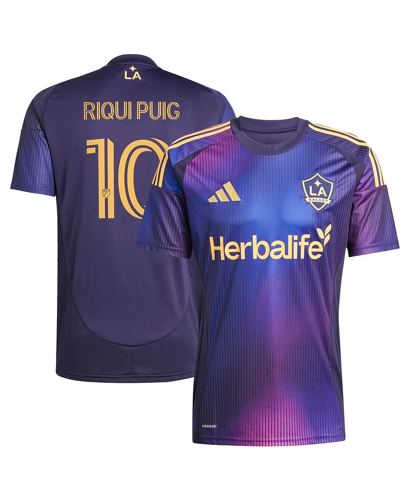 Adidas Men's Riqui Puig Navy La Galaxy 2025 Rizon Replica Player Jersey