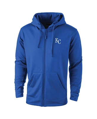 Dunbrooke Men's Royal Kansas City Royals Trophy Full-Zip Hoodie
