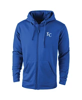 Dunbrooke Men's Royal Kansas City Royals Trophy Full-Zip Hoodie