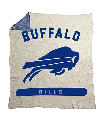 Logo Brands Buffalo Bills 50" x 60" Luxe Dreams Throw Blanket