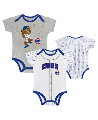 Outerstuff Baby Boys and Girls 2-Piece Chicago Cubs Play Ball Bodysuit