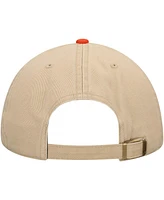 '47 Brand Men's Khaki Clemson Tigers Local Clean Up Adjustable Hat
