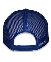 Checkered Flag Sports Men's and Women's Blue Kyle Larson HendrickCars.com Flame Trucker Adjustable Hat