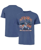'47 Brand Men's Juan Soto Royal New York Mets Big & Tall Distressed T-Shirt