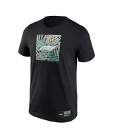 Formula 1 Men's Black Miami Palms Infill T-Shirt