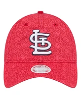 New Era Women's Red St. Louis Cardinals Don't Worry 9TWENTY Adjustable Hat