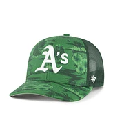 '47 Brand Men's Green Athletics Fiji Trucker Adjustable Hat