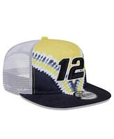 New Era Men's Black Ryan Blaney Golfer Tie-Dye Snapback Hat