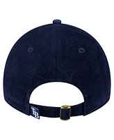New Era Women's Navy Tampa Bay Rays Corduroy 9TWENTY Adjustable Hat