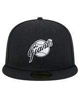 New Era Men's Black San Francisco Giants 2025 Clubhouse 59FIFTY Fitted Hat