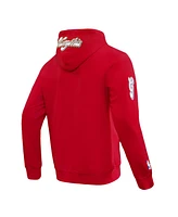 Pro Standard Men's Red Memphis Grizzlies 2024/25 City Edition Pullover Hoodie