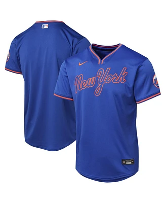 Nike Big Boys and Girls Royal New York Mets Limited Jersey