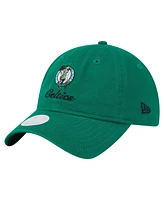 New Era Women's Kelly Green Boston Celtics Gameday Preppy 9TWENTY Adjustable Hat