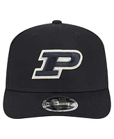 New Era Men's Black Purdue Boilermakers Primary 9SEVENTY Trucker Stretch-Snap Hat