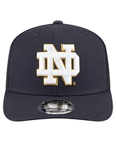 New Era Men's Navy Notre Dame Fighting Irish Primary 9SEVENTY Trucker Stretch-Snap Hat