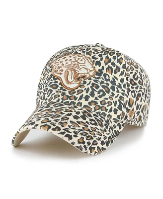 '47 Brand Women's Natural Jacksonville Jaguars Lisa Clean Up Adjustable Hat