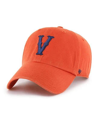 '47 Brand Men's Orange Virginia Cavaliers Vault Clean Up Adjustable Hat