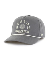 '47 Brand Men's Charcoal Boston Bruins Canyon Ranchero Hitch Adjustable Hat
