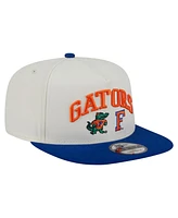 New Era Men's White Florida Gators Collegiate 9FIFTY A-Frame Snapback Hat