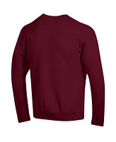 Champion Men's Maroon Virginia Tech Hokies Arch Over Logo Pullover Sweatshirt