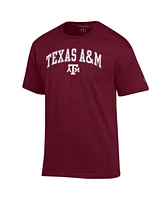 Champion Men's Maroon Texas A & M Aggies Arched Logo T-Shirt