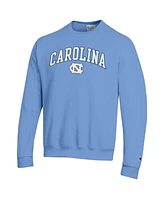 Champion Men's Carolina Blue North Tar Heels Arch Over Logo Pullover Sweatshirt