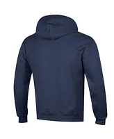 Champion Men's Navy Michigan Wolverines Basic Arch Fleece Pullover Hoodie