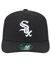 New Era Men's Black Chicago White Sox 125th Anniversary 9SEVENTY Stretch-Snap Hat