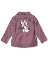 Disney Baby Girls Minnie Mouse Jacket, Top & Ribbed Leggings, 3 Piece Set