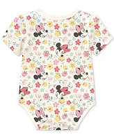 Disney Baby Girls 3-Pc. Minnie Mouse Bodysuits & Joggers Set