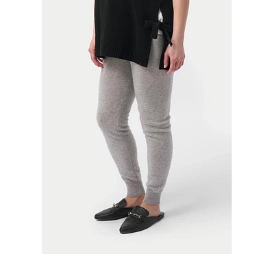Gobi Cashmere Maternity Over Bump Knit Pants