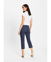 Olsen Women's Mona Fit Slim Leg Capri