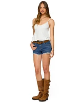 Edikted Women's Kelli Floral Babydoll Tank Top