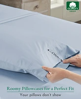 Luxuriously Soft Hotel Quality 600 Thread Count, 100% Cotton Set of 2 Cases