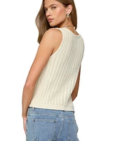 Edikted Women's Verona Split Front Knit Top