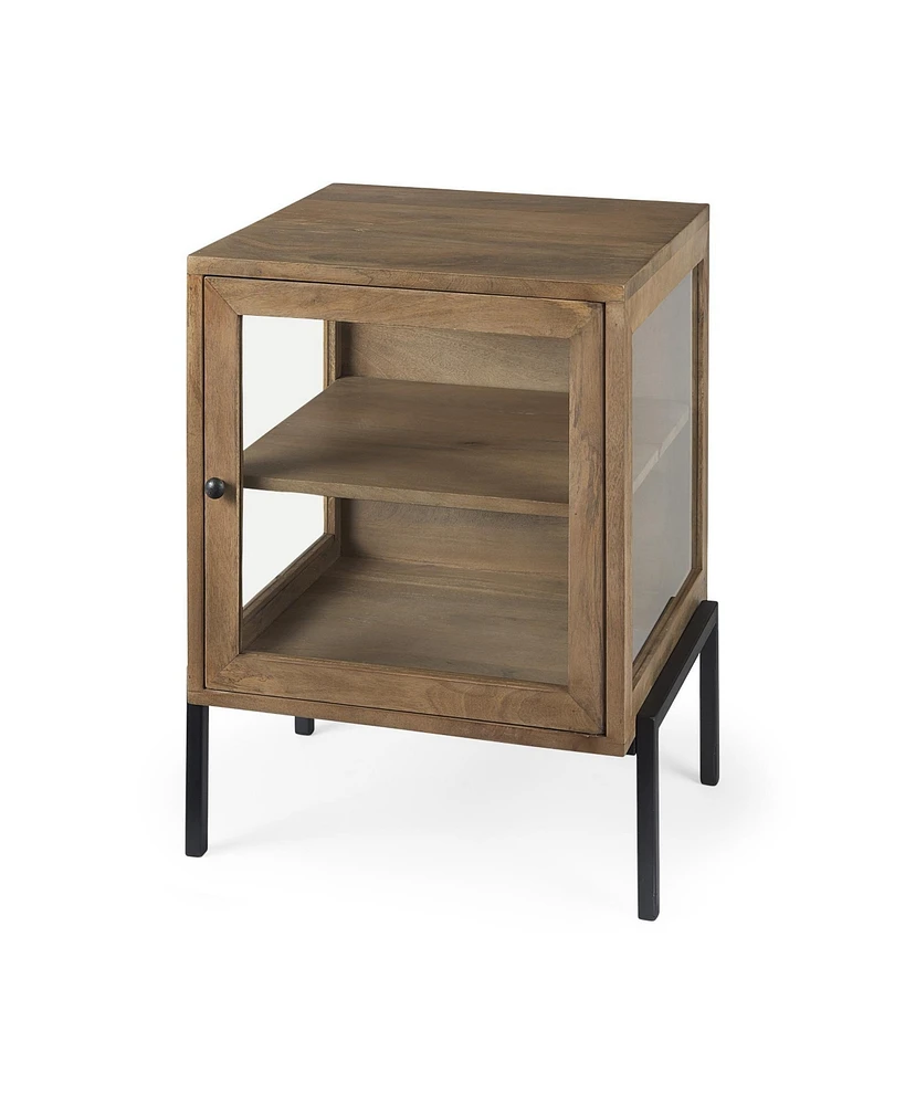 Versatile Solid Wood Square End Table – Perfect for Any Room