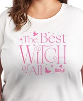 Hybrid Apparel Plus Wicked The Best Witch of All Graphic T-Shirt