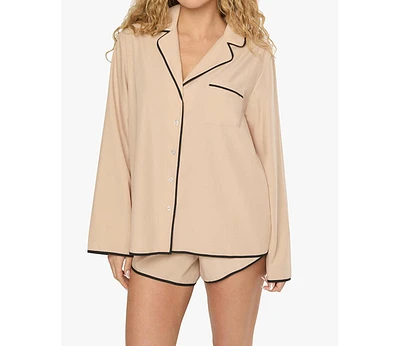 WeWoreWhat Women's Classic Pajama Top