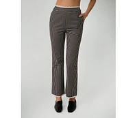 WeWoreWhat Women's Crop Straight Pant