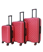 Solite Eliana 3-Piece Expandable Spinner Luggage Set