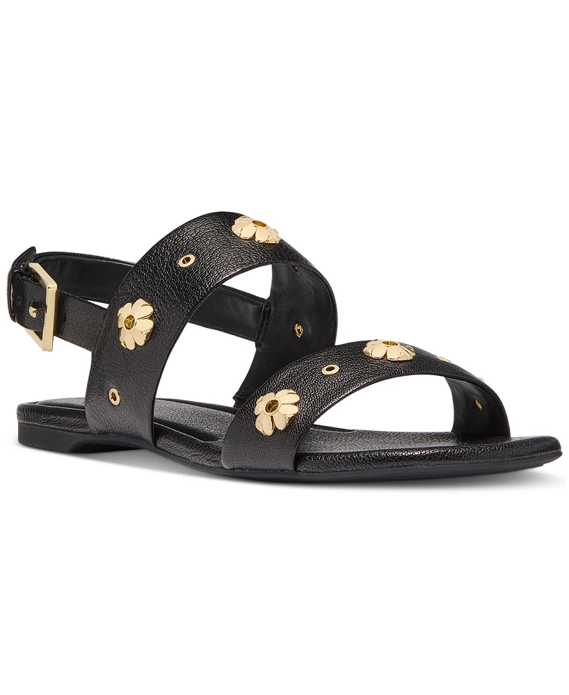 kate Spade new york Women's Flower Studded Flat Sandals
