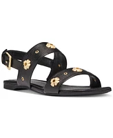 kate Spade new york Women's Flower Studded Flat Sandals