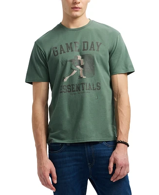 Men's Titus Relaxed Fit Short Sleeve Crewneck Game Day Essentials Graphic T-Shirt